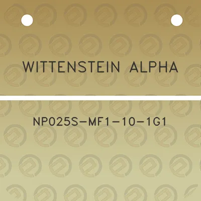 wittenstein-alpha-np025s-mf1-10-1g1