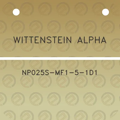 wittenstein-alpha-np025s-mf1-5-1d1