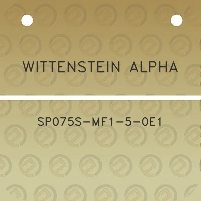 wittenstein-alpha-sp075s-mf1-5-0e1