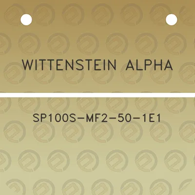 wittenstein-alpha-sp100s-mf2-50-1e1