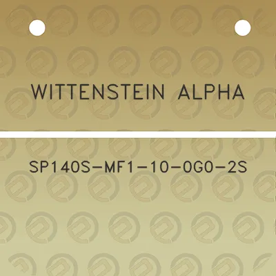 wittenstein-alpha-sp140s-mf1-10-0g0-2s