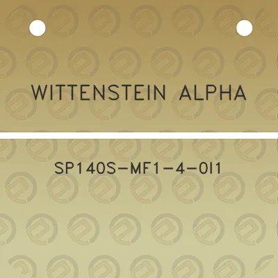 wittenstein-alpha-sp140s-mf1-4-0i1