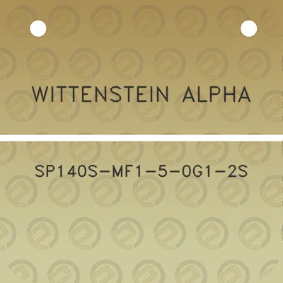 wittenstein-alpha-sp140s-mf1-5-0g1-2s