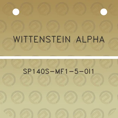 wittenstein-alpha-sp140s-mf1-5-0i1