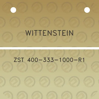 wittenstein-zst-400-333-1000-r1