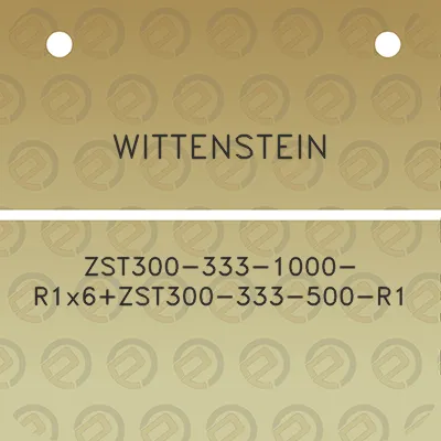 wittenstein-zst300-333-1000-r1x6zst300-333-500-r1