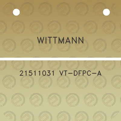 wittmann-21511031-vt-dfpc-a