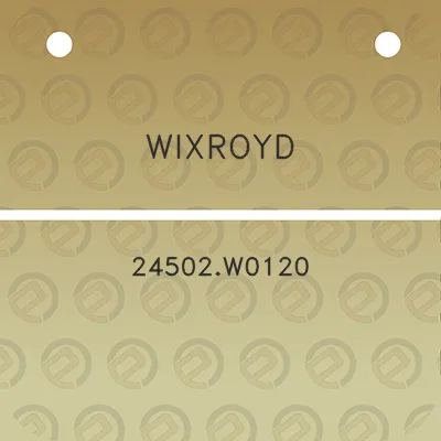 wixroyd-24502w0120