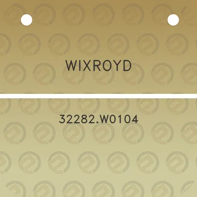 wixroyd-32282w0104