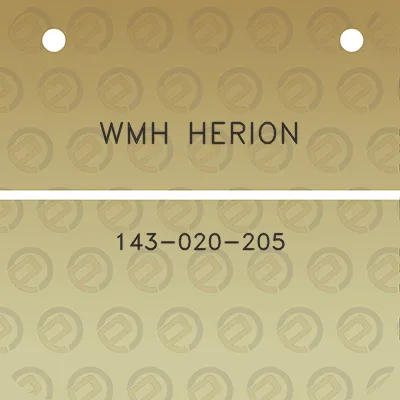 wmh-herion-143-020-205