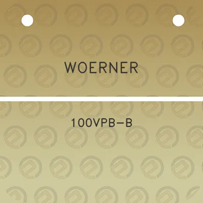 woerner-100vpb-b