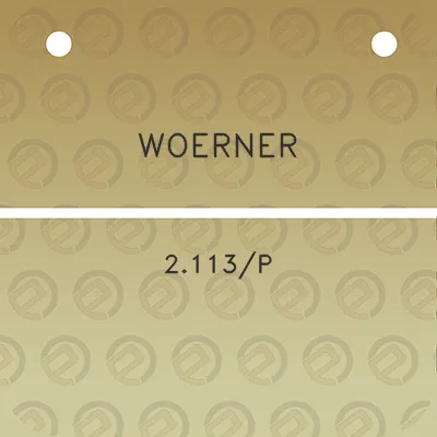 woerner-2113p