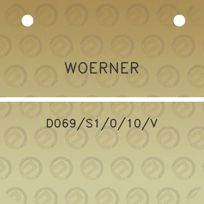 woerner-d069s1010v