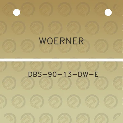 woerner-dbs-90-13-dw-e