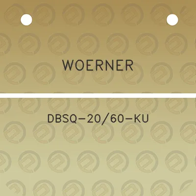 woerner-dbsq-2060-ku