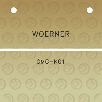 woerner-gmg-k01