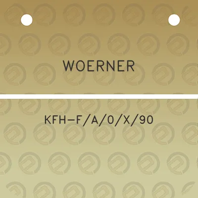 woerner-kfh-fa0x90