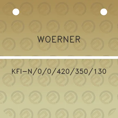 woerner-kfi-n00420350130