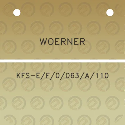 woerner-kfs-ef0063a110