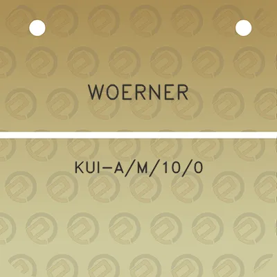 woerner-kui-am100