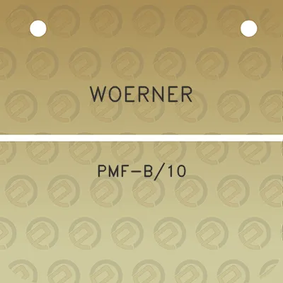 woerner-pmf-b10