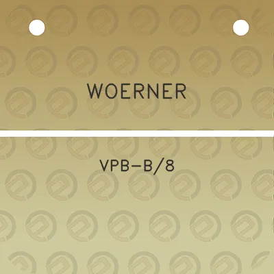 woerner-vpb-b8