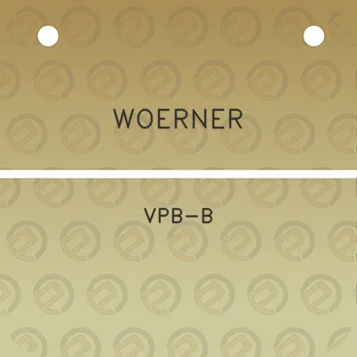 woerner-vpb-b