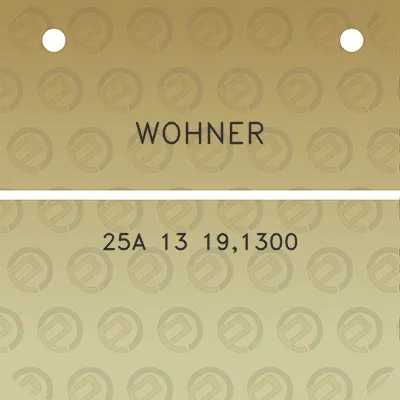 wohner-25a-13-191300