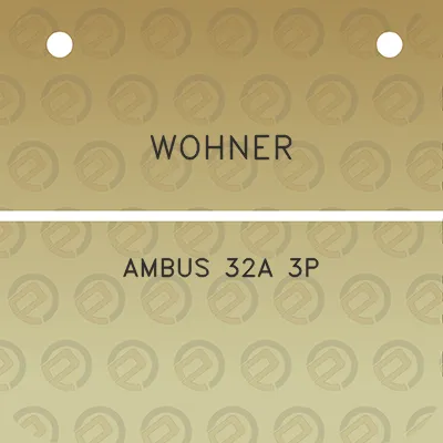 wohner-ambus-32a-3p