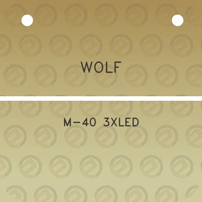 wolf-m-40-3xled