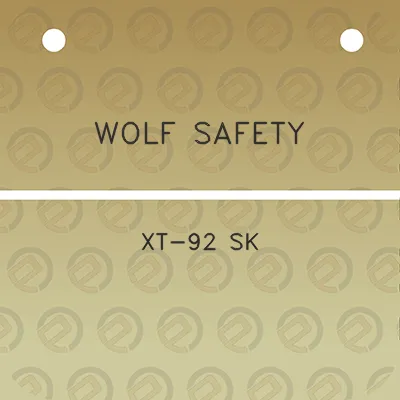 wolf-safety-xt-92-sk