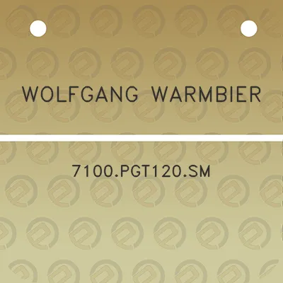 wolfgang-warmbier-7100pgt120sm