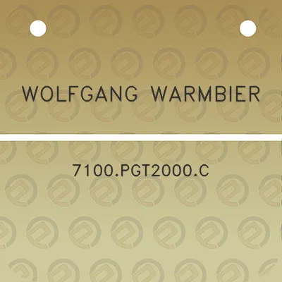 wolfgang-warmbier-7100pgt2000c