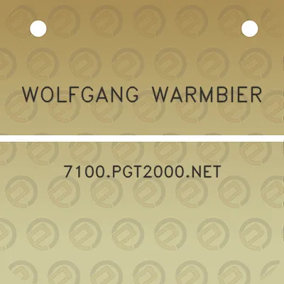 wolfgang-warmbier-7100pgt2000net