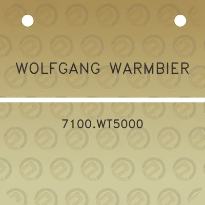 wolfgang-warmbier-7100wt5000