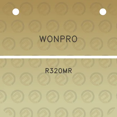 wonpro-r320mr