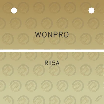 wonpro-rii5a