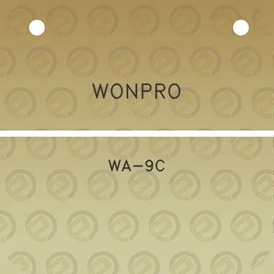 wonpro-wa-9c