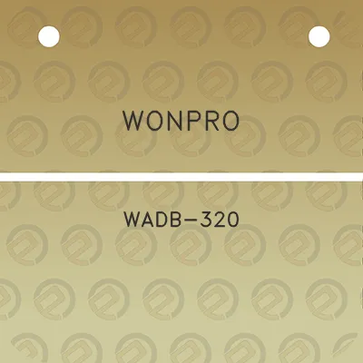 wonpro-wadb-320