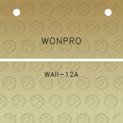 wonpro-waii-12a