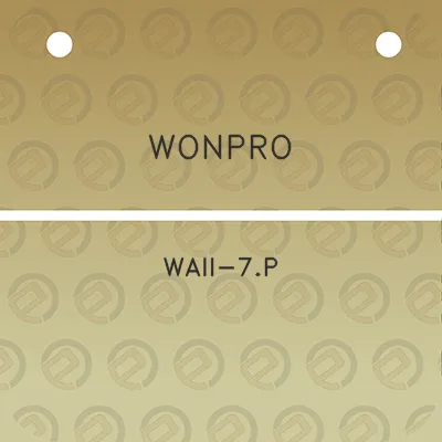 wonpro-waii-7p