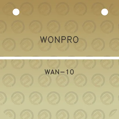 wonpro-wan-10