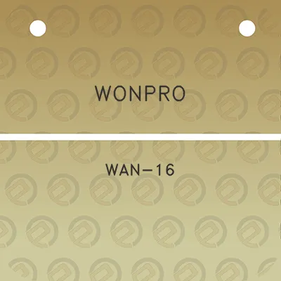 wonpro-wan-16