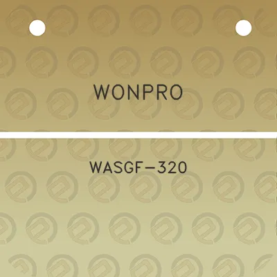 wonpro-wasgf-320