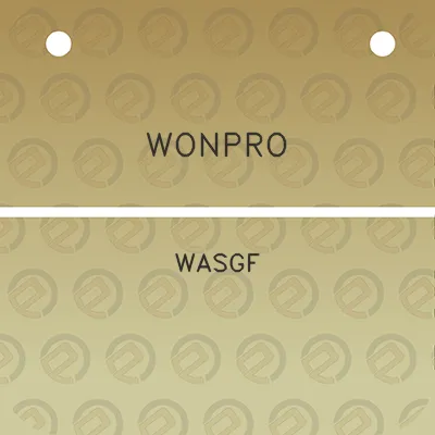 wonpro-wasgf