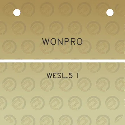 wonpro-wesl5-i