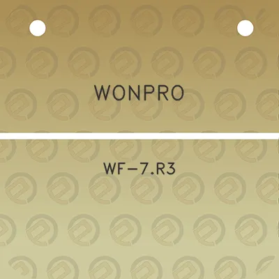 wonpro-wf-7r3