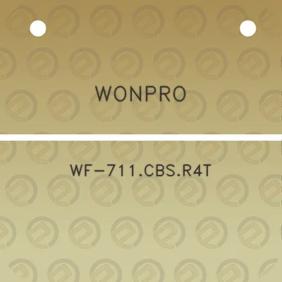 wonpro-wf-711cbsr4t