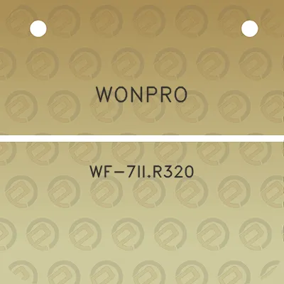 wonpro-wf-7iir320