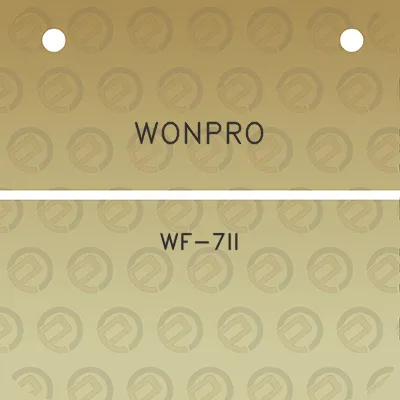 wonpro-wf-7ii